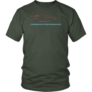TeamBOOSTPerformance T-Shirt (Front and Back)