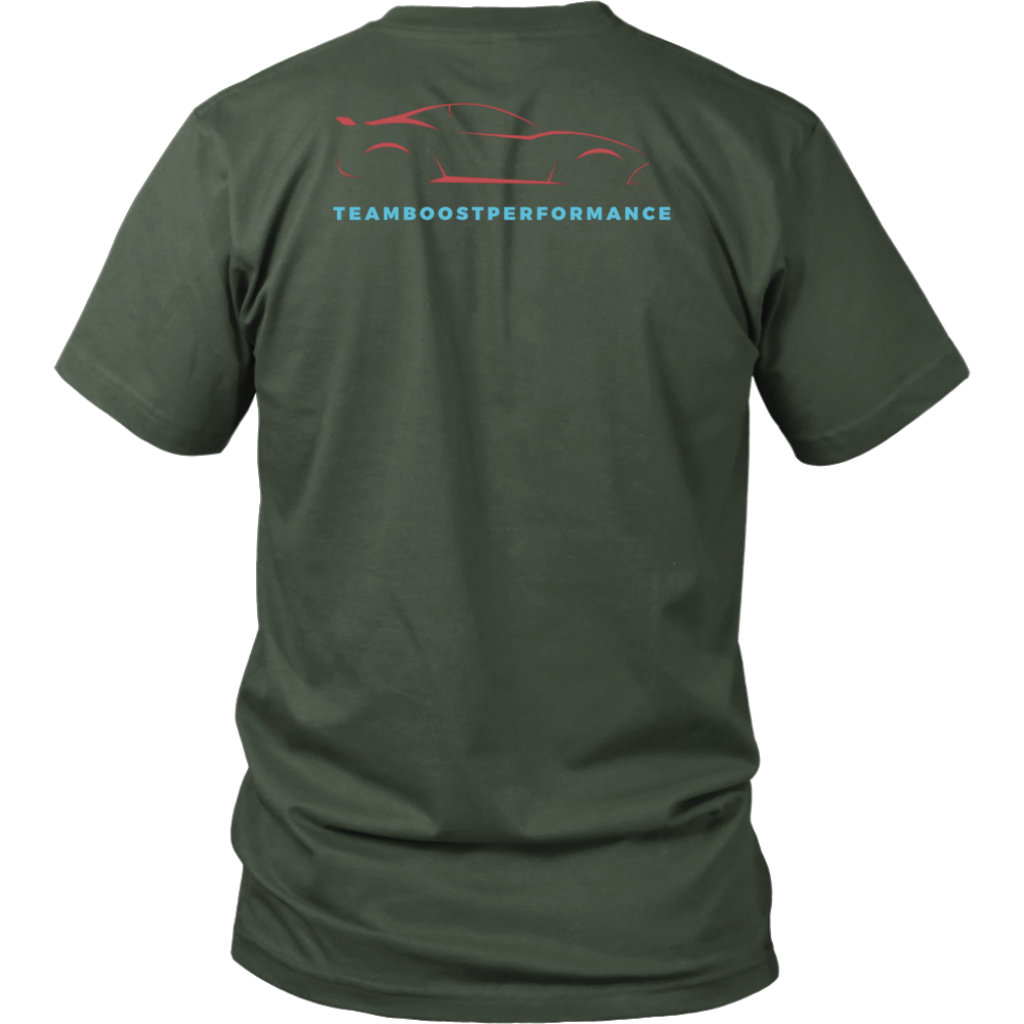 TeamBOOSTPerformance T-Shirt (Front and Back)