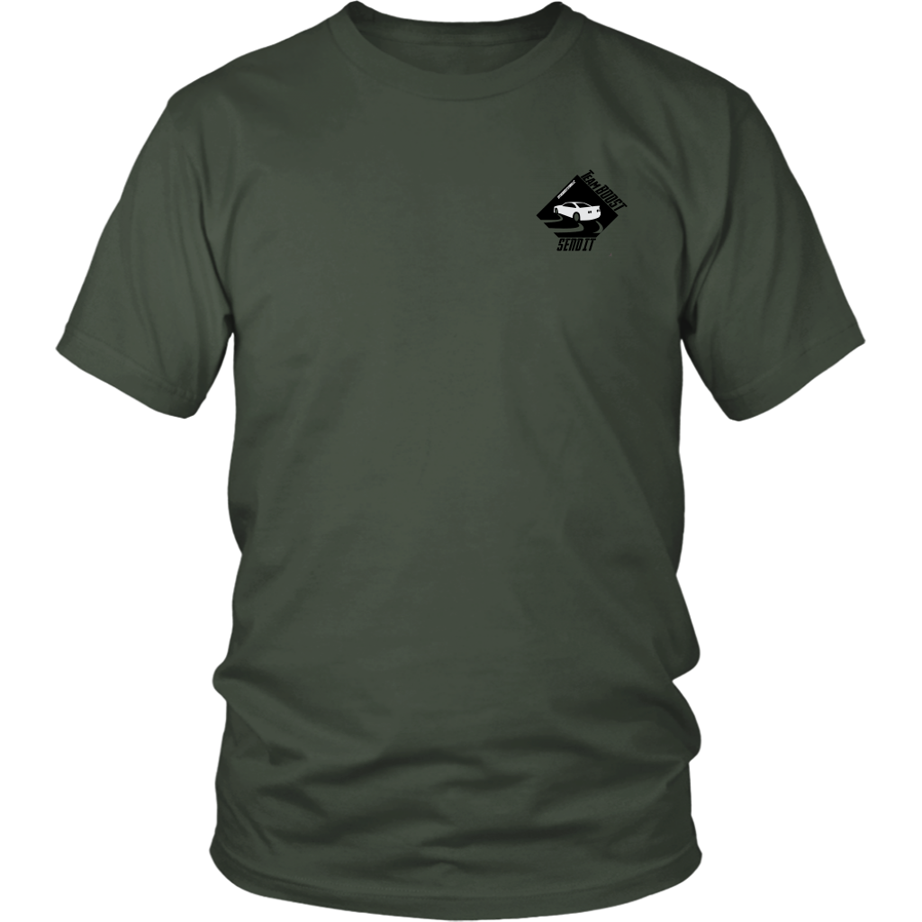 TeamBOOST Full send T-Shirt (front and back)