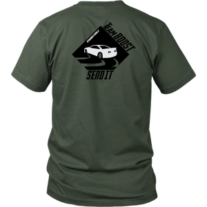 TeamBOOST Full send T-Shirt (front and back)