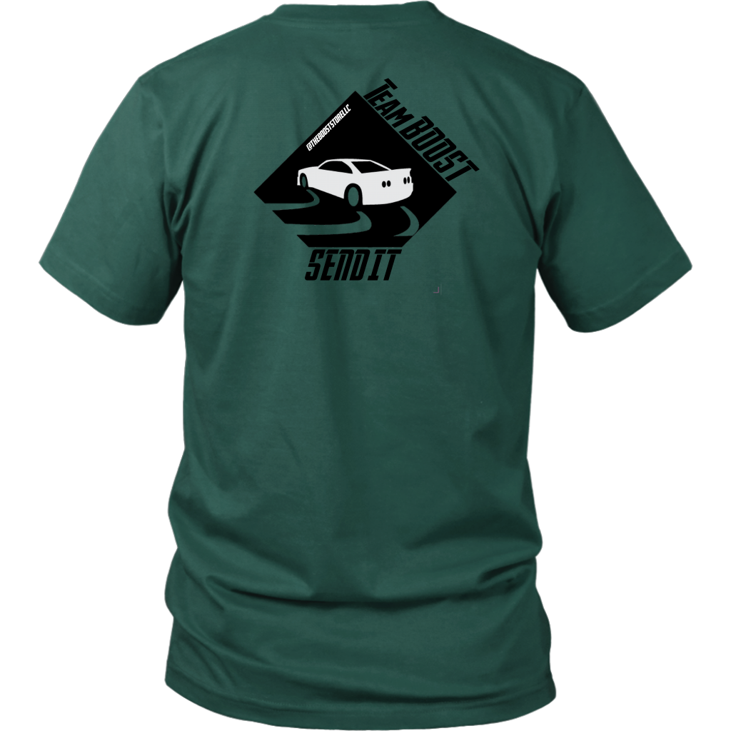 TeamBOOST Full send T-Shirt (front and back)