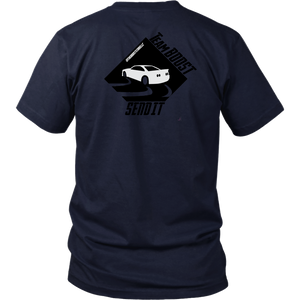 TeamBOOST Full send T-Shirt (front and back)
