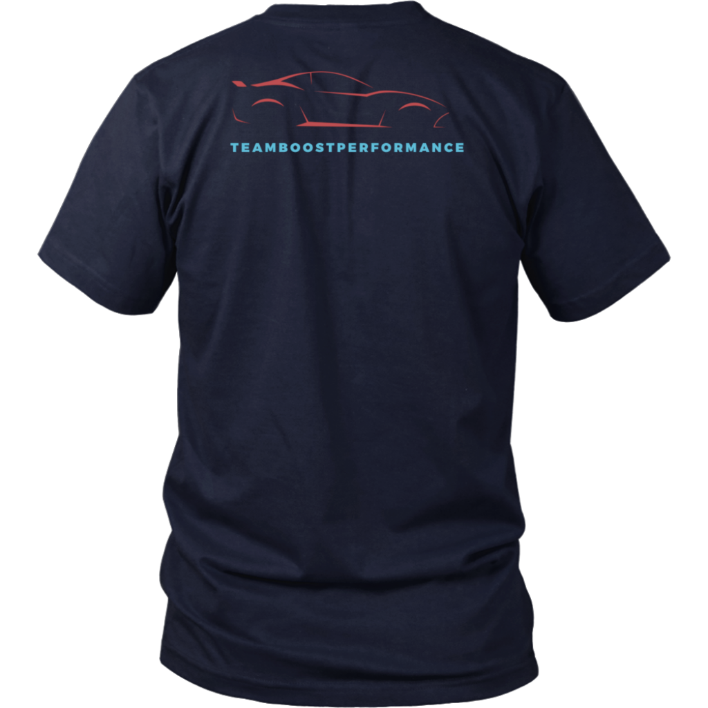 TeamBOOSTPerformance T-Shirt (Front and Back)