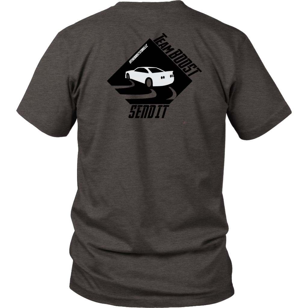 TeamBOOST Full send T-Shirt (front and back)