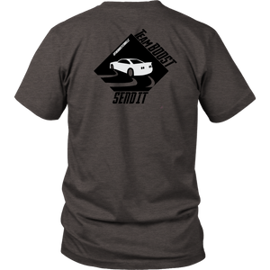 TeamBOOST Full send T-Shirt (front and back)