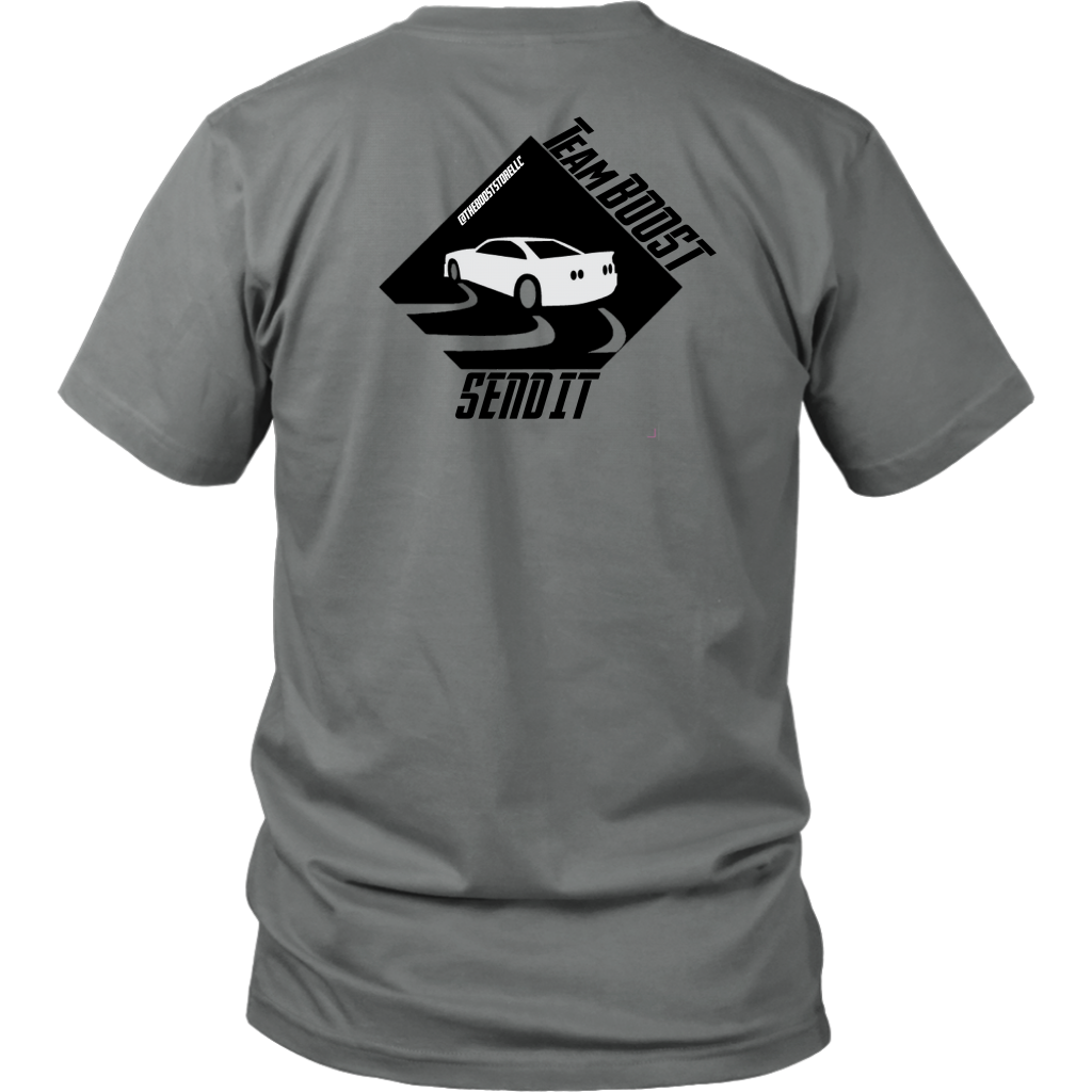 TeamBOOST Full send T-Shirt (front and back)