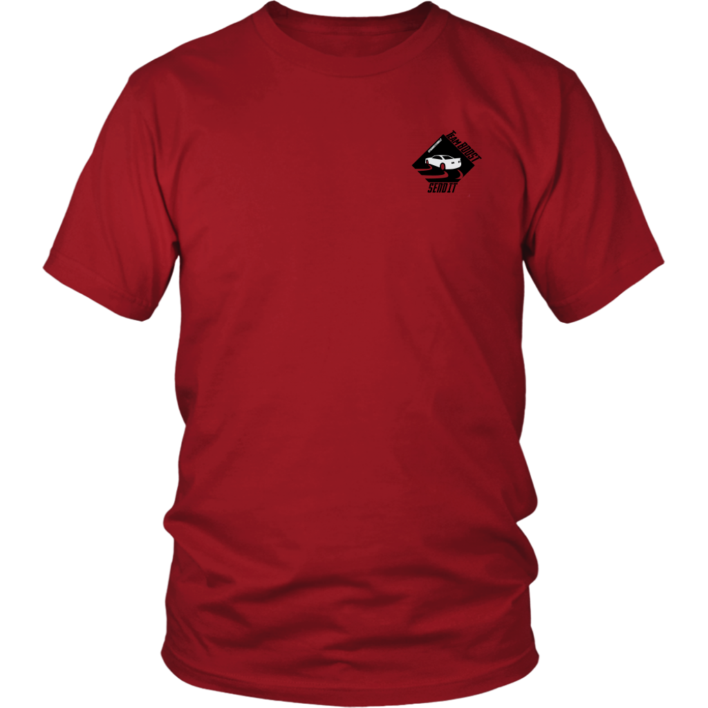 TeamBOOST Full send T-Shirt (front and back)