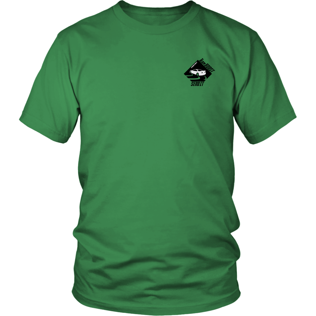 TeamBOOST Full send T-Shirt (front and back)