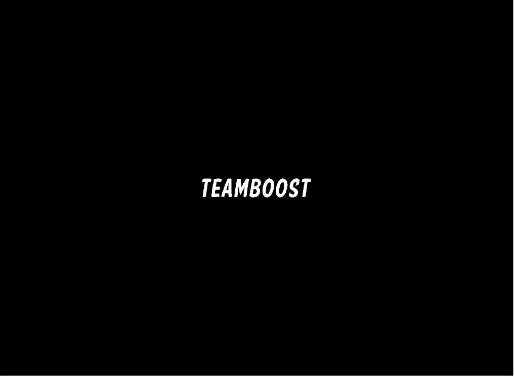 teamBOOST Bubble decal