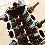 Engine Block Wine Rack