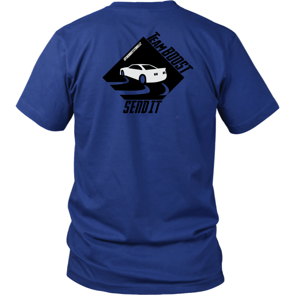 TeamBOOST Full send T-Shirt (front and back)