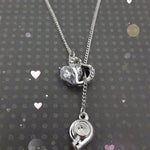 Turbo heart pendant necklace