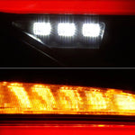 Spyder® - Black Sequential Fiber Optic LED tail light 2013 Subaru wrx