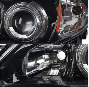 Spyder Xtune Black projector headlights
