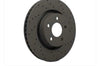 Set of hawk front and rear drilled and slotted rotors