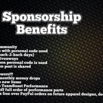 Sponsorship box