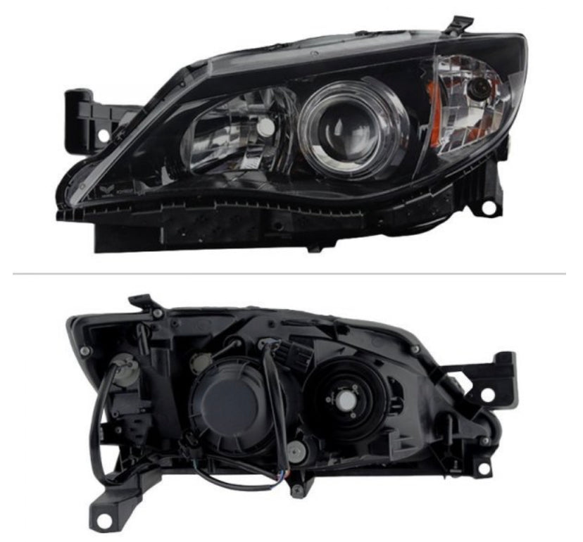 Spyder Xtune Black projector headlights