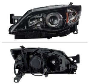 Spyder Xtune Black projector headlights