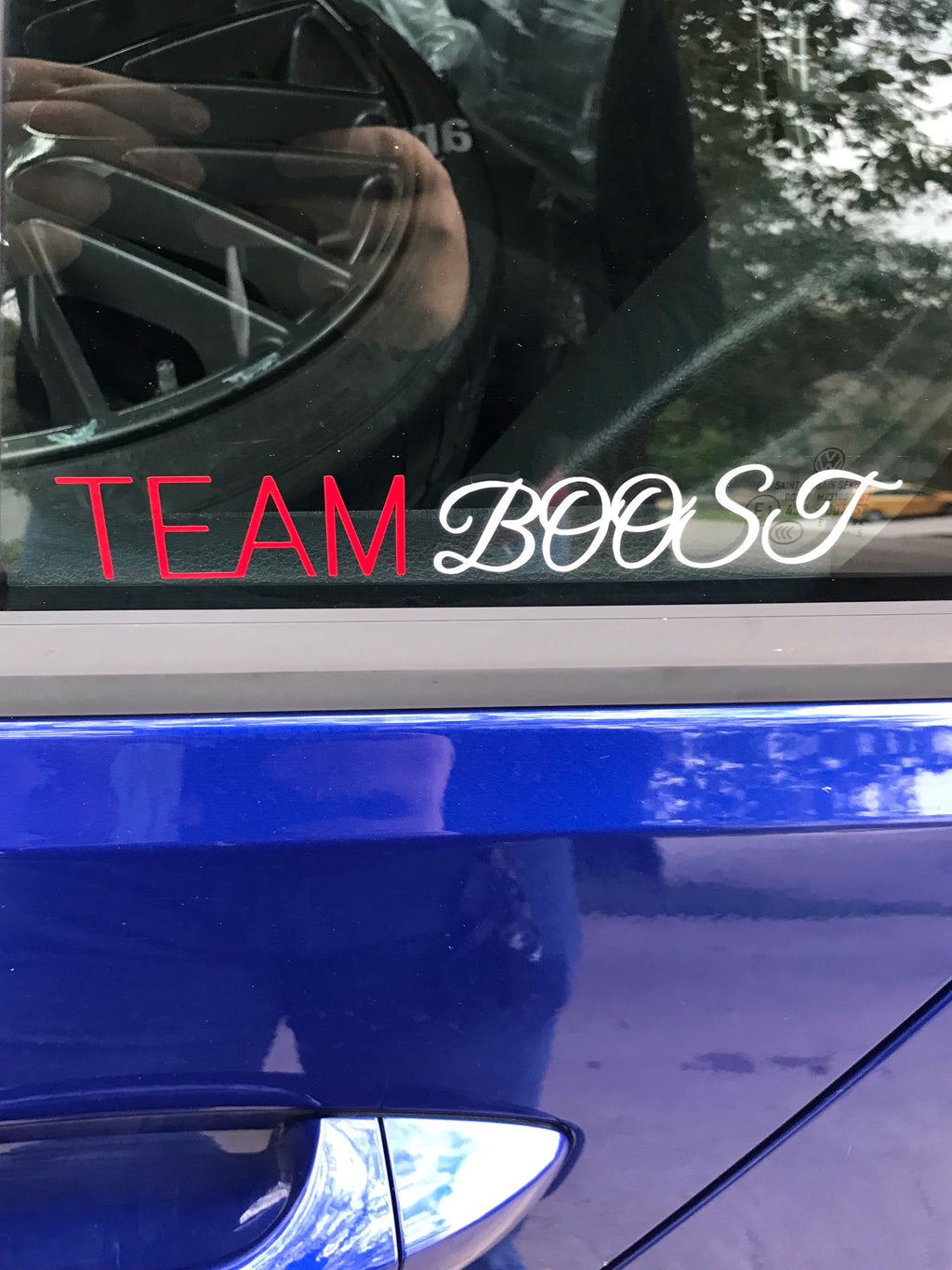 TEAM decals 1X7”