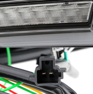 Spyder® - Black Sequential Fiber Optic LED tail light 2013 Subaru wrx