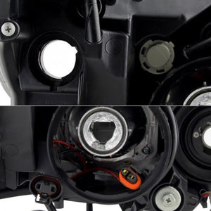 Spyder Xtune Black projector headlights