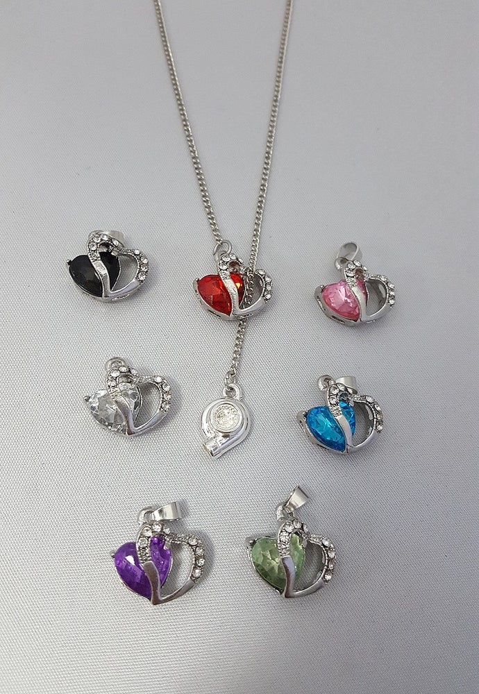 Turbo heart pendant necklace