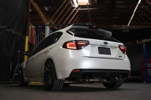 Spyder® - Black Sequential Fiber Optic LED tail light 2013 Subaru wrx