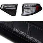 Spyder® - Black Sequential Fiber Optic LED tail light 2013 Subaru wrx
