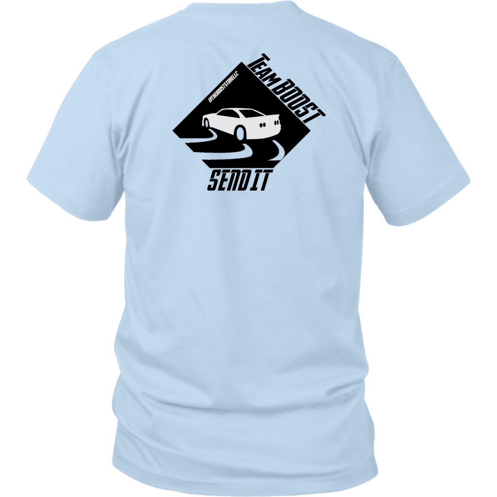 TeamBOOST Full send T-Shirt (front and back)