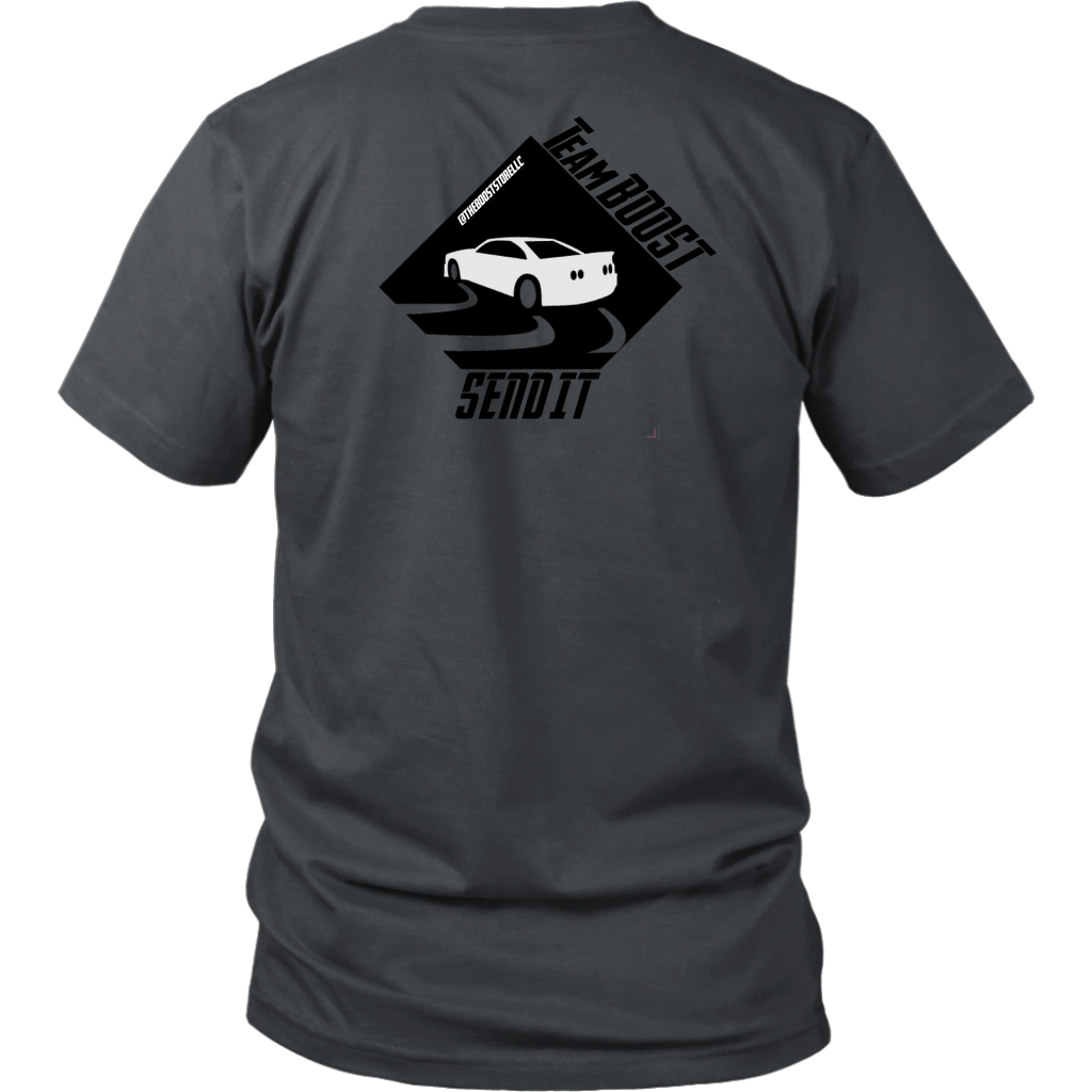 TeamBOOST Full send T-Shirt (front and back)