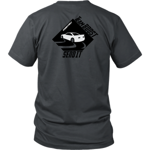 TeamBOOST Full send T-Shirt (front and back)
