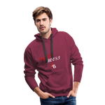 Team Boost( Normal lettering)  Hoodie - burgundy