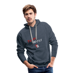 Team Boost( Normal lettering)  Hoodie - heather denim