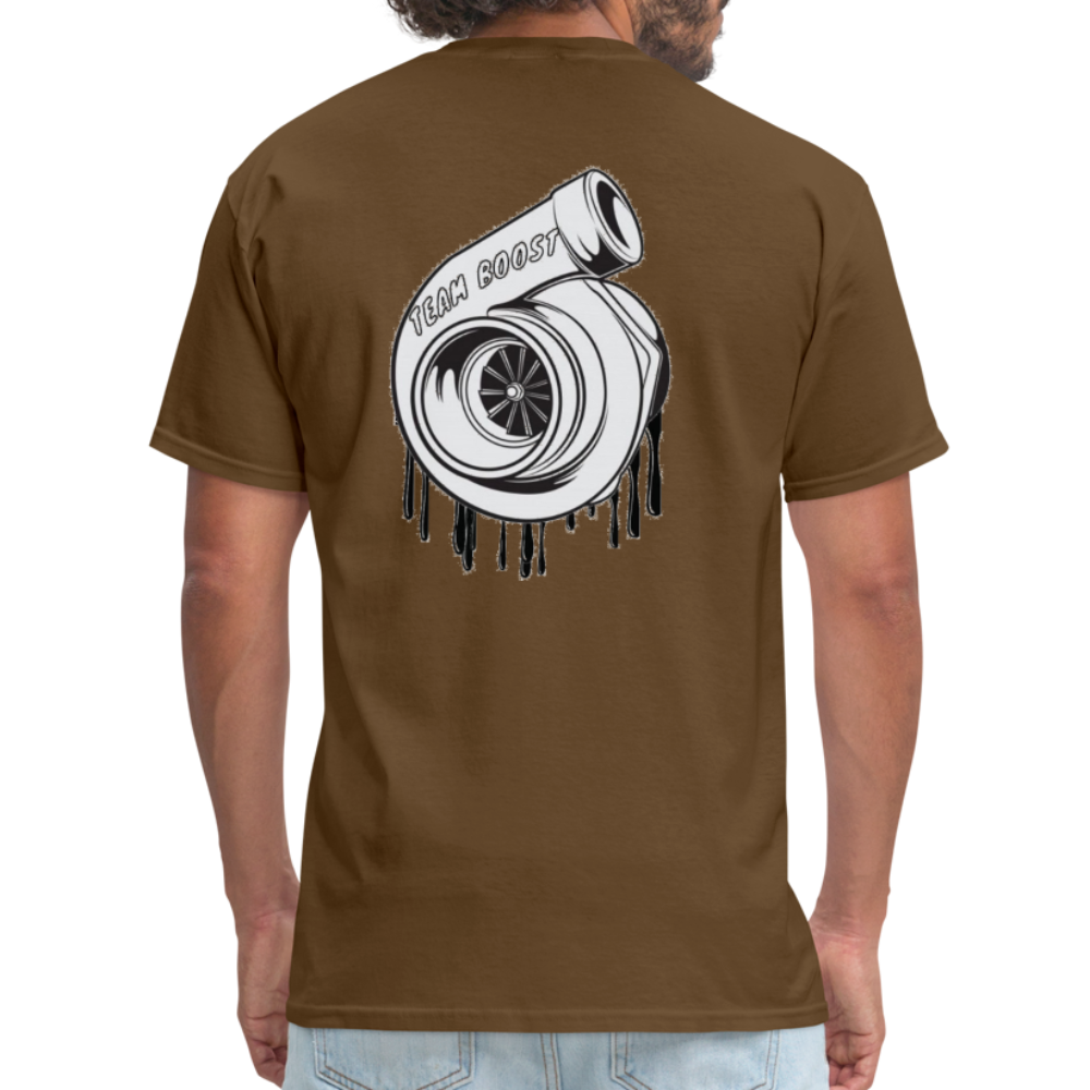 TeamBOOST Turbo T-Shirt - brown