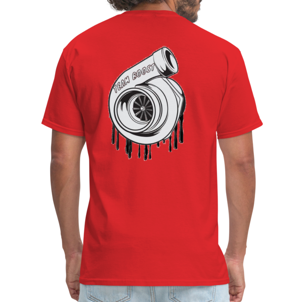 TeamBOOST Turbo T-Shirt - red
