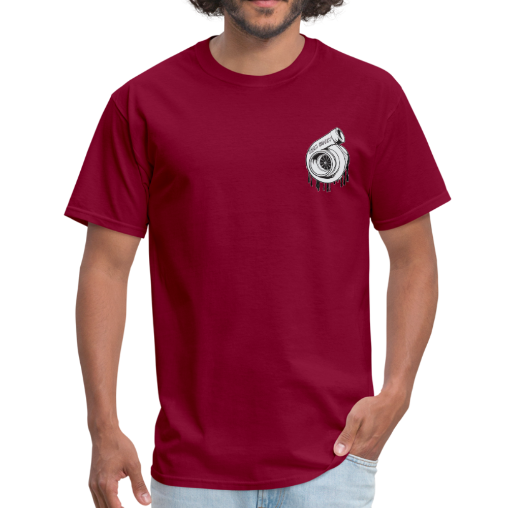 TeamBOOST Turbo T-Shirt - burgundy