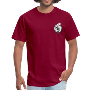 TeamBOOST Turbo T-Shirt - burgundy