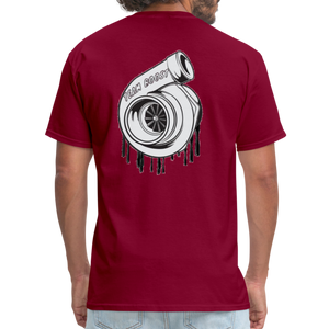 TeamBOOST Turbo T-Shirt - burgundy