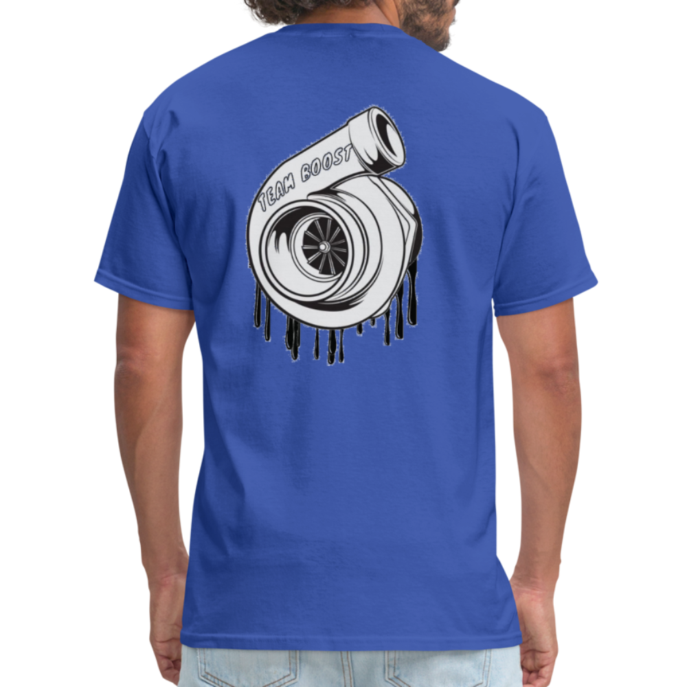 TeamBOOST Turbo T-Shirt - royal blue