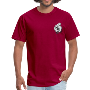 TeamBOOST Turbo T-Shirt - dark red