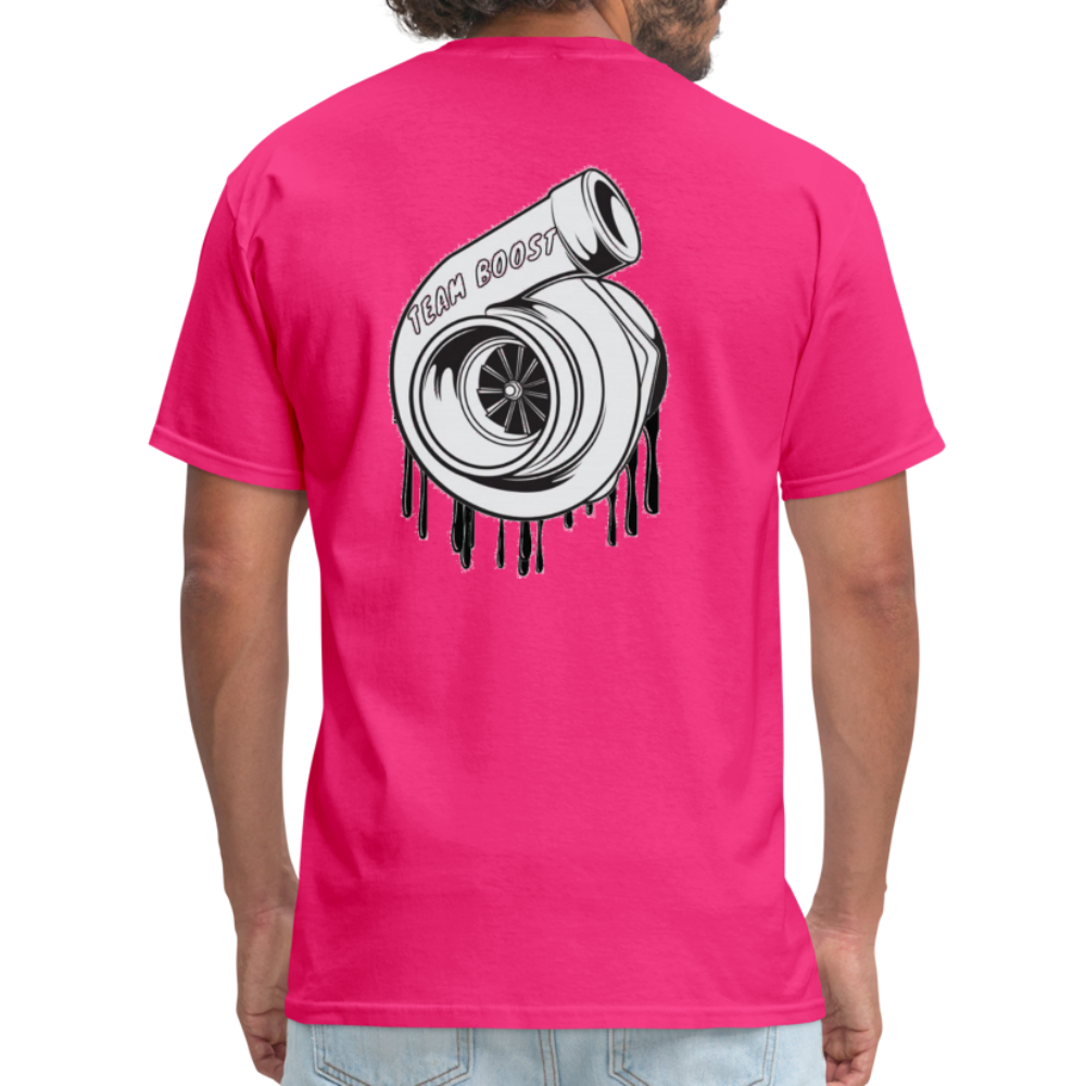 TeamBOOST Turbo T-Shirt - fuchsia