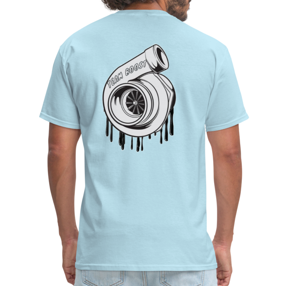 TeamBOOST Turbo T-Shirt - powder blue