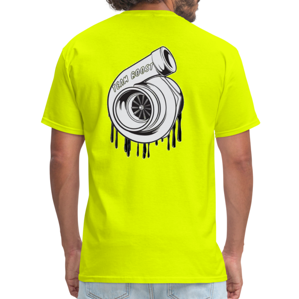 TeamBOOST Turbo T-Shirt - safety green