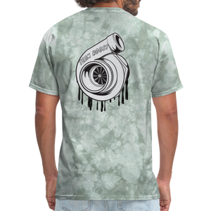 TeamBOOST Turbo T-Shirt - military green tie dye
