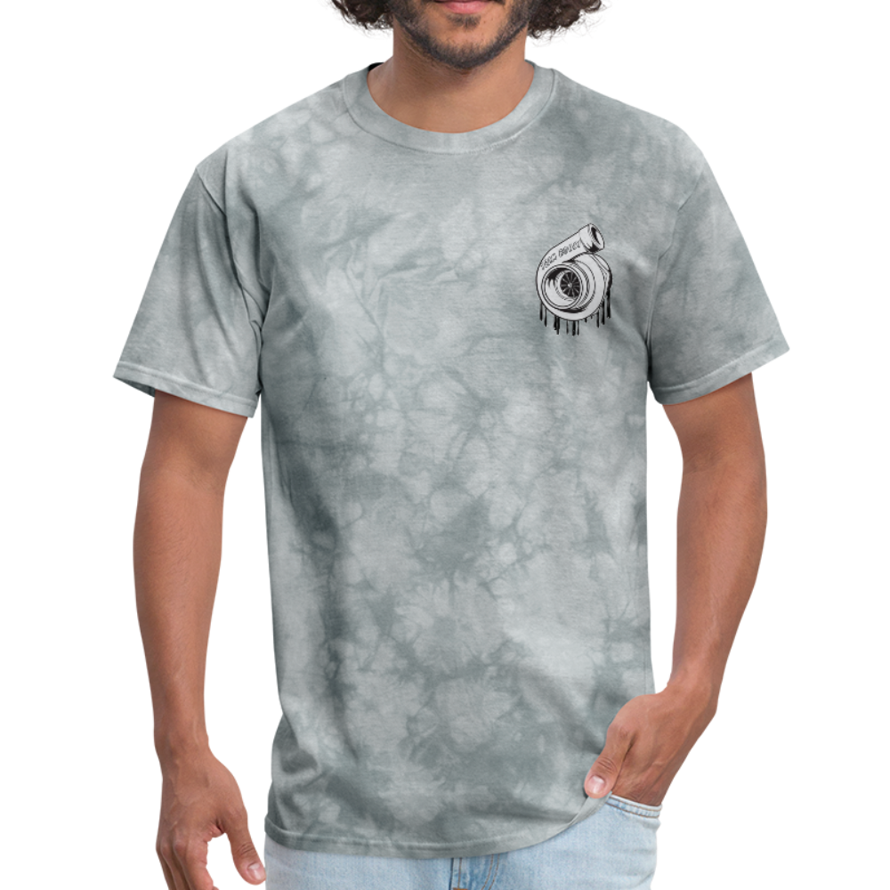 TeamBOOST Turbo T-Shirt - grey tie dye