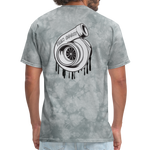 TeamBOOST Turbo T-Shirt - grey tie dye