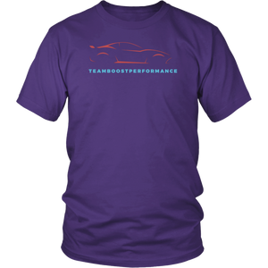 TeamBOOSTPerformance T-Shirt (Front and Back)