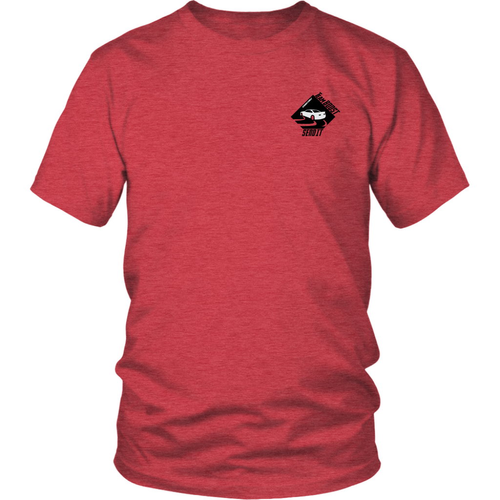 TeamBOOST Full send T-Shirt (front and back)