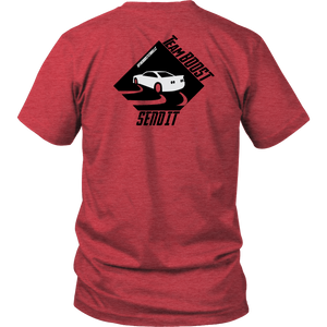 TeamBOOST Full send T-Shirt (front and back)